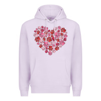 Lilac dog valentine Premium Hoodie - MaliasSmallBusiness