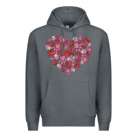 Rock dog valentine Premium Hoodie - MaliasSmallBusiness