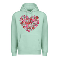 Seafoam dog valentine Premium Hoodie - MaliasSmallBusiness