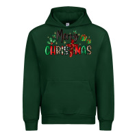 Forest Green faith cross merry christmas Urban Hoodie - MaliasSmallBusiness