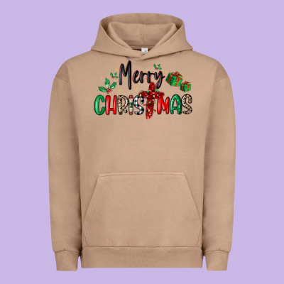 Faith Cross Merry Christmas Urban Hoodie Designed By Maliassmallbusiness