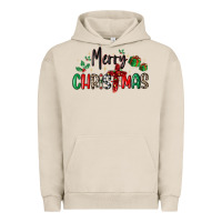 Pigment French Oak faith cross merry christmas Urban Hoodie - MaliasSmallBusiness