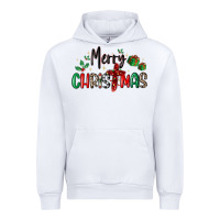 White faith cross merry christmas Urban Hoodie - MaliasSmallBusiness