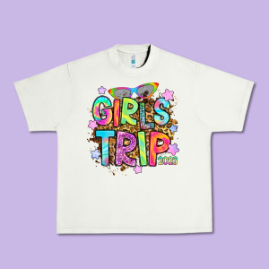 Girls Trip 2023 Urban Heavy Tee Designed By Ranaportraitstore