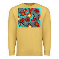 Antique Gold firefighter equipment Premium Sweatshirt - Artiststas
