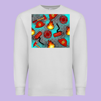 Firefighter Equipment Premium Sweatshirt Designed By Artiststas