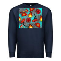 Navy firefighter equipment Premium Sweatshirt - Artiststas