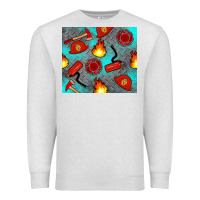 Oatmeal Heather firefighter equipment Premium Sweatshirt - Artiststas