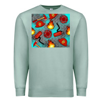 Seafoam firefighter equipment Premium Sweatshirt - Artiststas