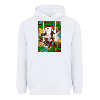 White christmas cow air freshener Heavyweight Hoodie - Artiststas