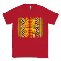 Red fall brushstroke Classic Tee - Zillion Design Studio