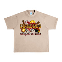 French Oak diamonds are a girls best friends Urban Heavy Tee - RanaPortraitStore