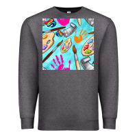 Find Art Class Seamless Pattern Premium Sweatshirt | Teevron