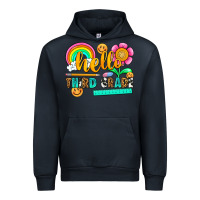 Navy hello third grade Urban Hoodie - NancyCooperArtShop