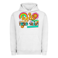 Pigment Lunar Rock hello third grade Urban Hoodie - NancyCooperArtShop