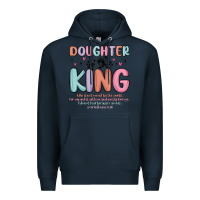 Navy doughter of the king malia Premium Hoodie - MaliasSmallBusiness