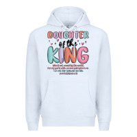 White doughter of the king malia Premium Hoodie - MaliasSmallBusiness