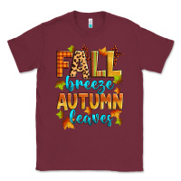 Burgundy fall breeze autumn leaves Classic Tee - Zillion Design Studio
