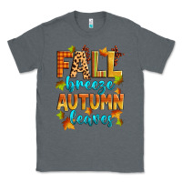 Charcoal Heather fall breeze autumn leaves Classic Tee - Zillion Design Studio