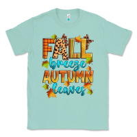 Seafoam fall breeze autumn leaves Classic Tee - Zillion Design Studio