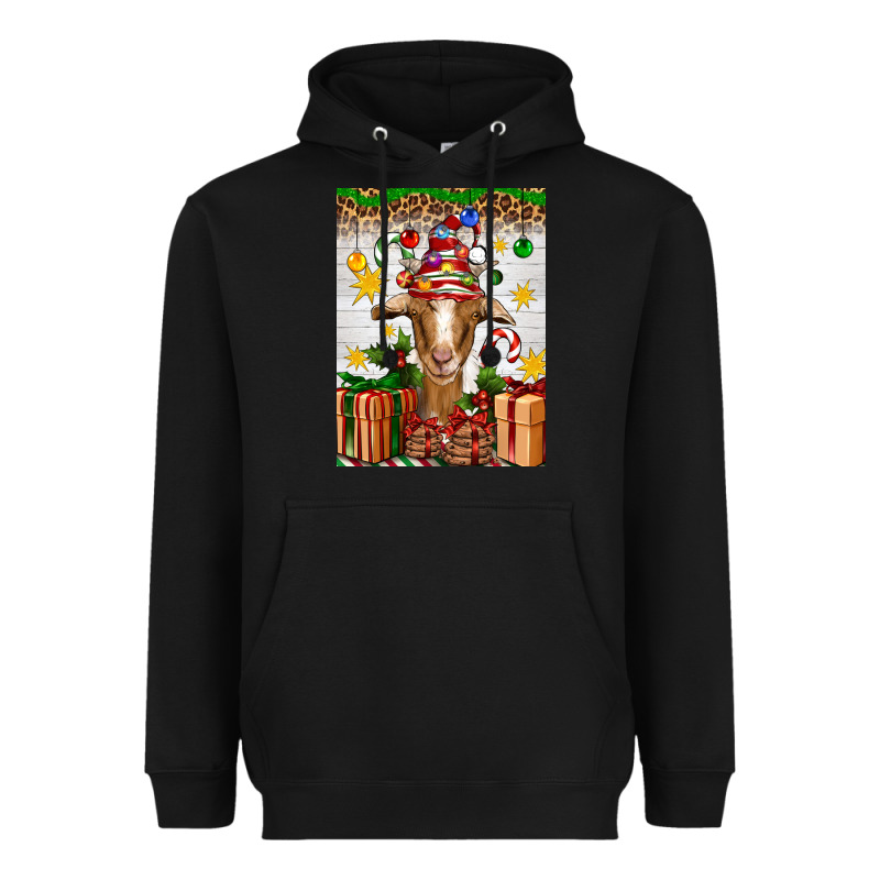 Christmas Goat Air Freshener Heavyweight Hoodie by Artiststas | Teevron