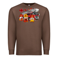 Chestnut fire truck gnomes Premium Sweatshirt - Artiststas