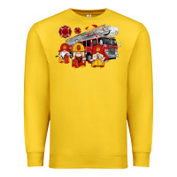 Lemon fire truck gnomes Premium Sweatshirt - Artiststas