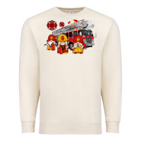 Sandshell fire truck gnomes Premium Sweatshirt - Artiststas