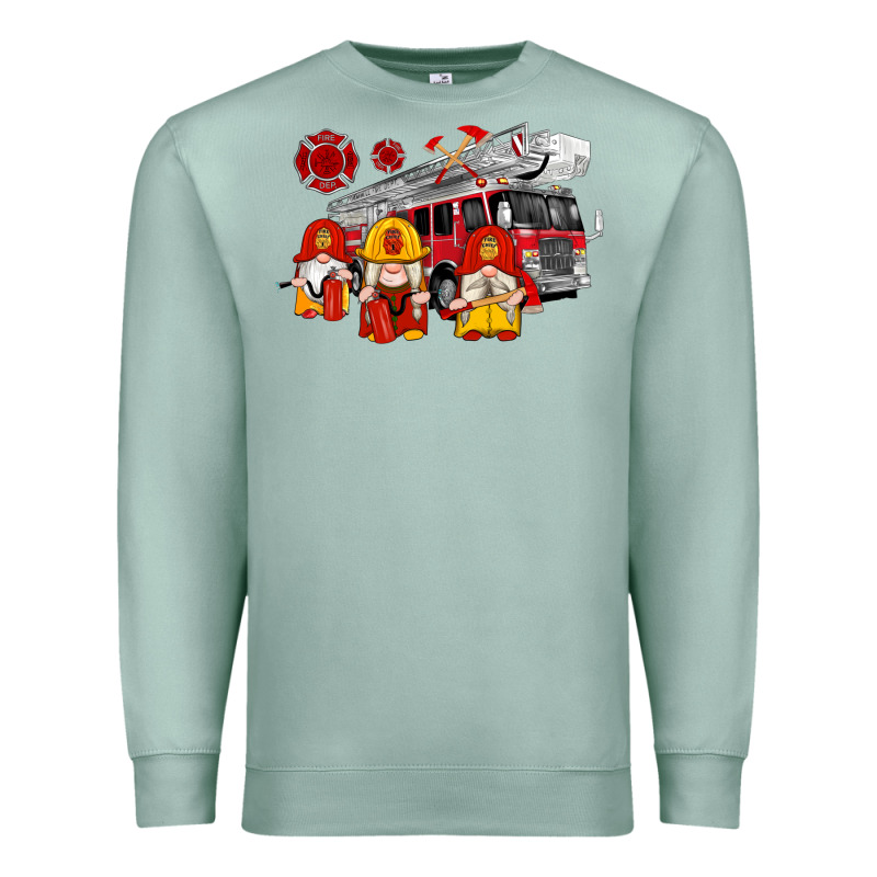 Fire Truck Gnomes Premium Sweatshirt by Artiststas | Teevron