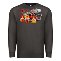 Smoke fire truck gnomes Premium Sweatshirt - Artiststas