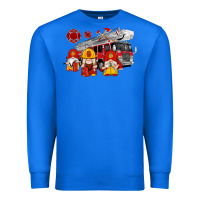 True Royal fire truck gnomes Premium Sweatshirt - Artiststas