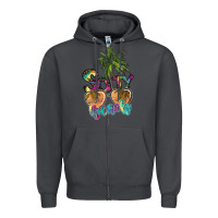 Smoke salty beach Zipper Hoodie - SublimationCraftShop