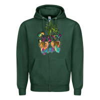 Sports Green salty beach Zipper Hoodie - SublimationCraftShop