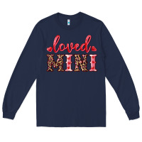 Navy loved mini Long Sleeve Tee - RanaPortraitStore