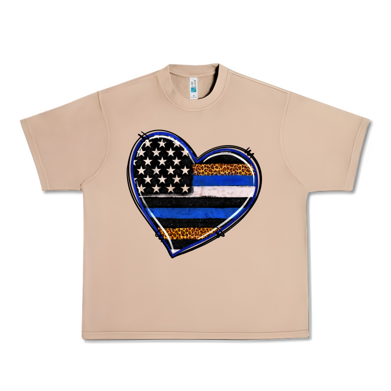 Police Heart Urban Heavy Tee by RanaPortraitStore | Teevron