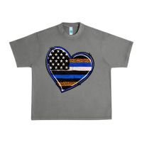 Tornado police heart Urban Heavy Tee - RanaPortraitStore