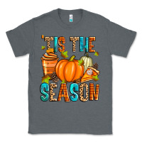 Charcoal Heather 'tis the season fall Classic Tee - Zillion Design Studio