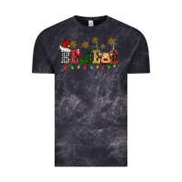 Cloud Black christmas believe Vintage Tee - BarkalooDesign