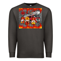 Smoke fire truck gnomes Premium Sweatshirt - Artiststas