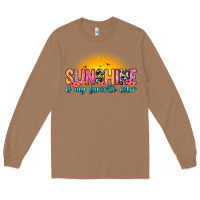 Toasted Coconut sunshine is my favorite color Long Sleeve Tee - Zillion Design Studio