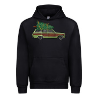 Black christmas vacation car Urban Hoodie - MaliasSmallBusiness