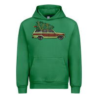 Emerald christmas vacation car Urban Hoodie - MaliasSmallBusiness