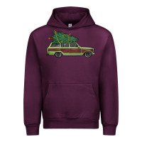 Mauve Wine christmas vacation car Urban Hoodie - MaliasSmallBusiness