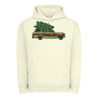 Pigment Pistachio christmas vacation car Urban Hoodie - MaliasSmallBusiness