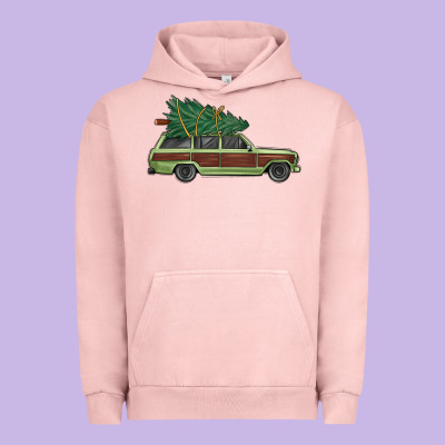 Christmas Vacation Car Urban Hoodie Designed By Maliassmallbusiness