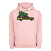Pigment Salmon christmas vacation car Urban Hoodie - MaliasSmallBusiness