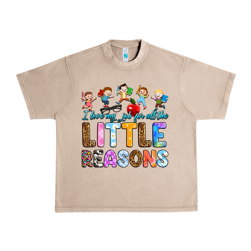 I Love My Job For All The Little Reason Urban Heavy Tee by RanaPortraitStore | Teevron