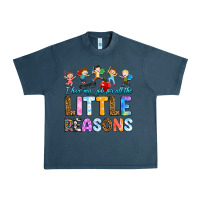 Midnight Navy i love my job for all the little reason Urban Heavy Tee - RanaPortraitStore