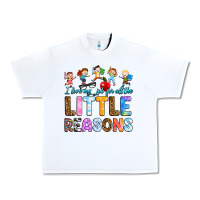 White i love my job for all the little reason Urban Heavy Tee - RanaPortraitStore