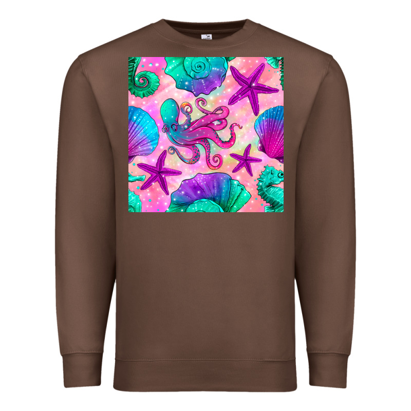 Summer Beach Seamless Pattern Premium Sweatshirt by BundleAndBundleShop | Teevron